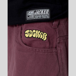 Jacker Flop Twill Baggy Pant Purple