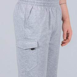 Peak Knitted Shorts Lt.Melange Gray