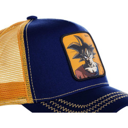 Capslab Dragon Ball Z Goku Trucker Cap Navy