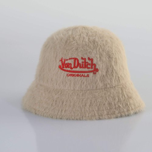Von Dutch Originals Fluffy Hat Bucket Akron Brwon