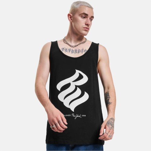 Pánske tielko Rocawear Basic Logo čierno-biele
