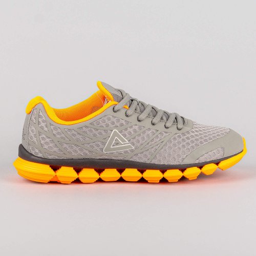 PEAK Running Shoes GT Grey/Fluorescense Orange