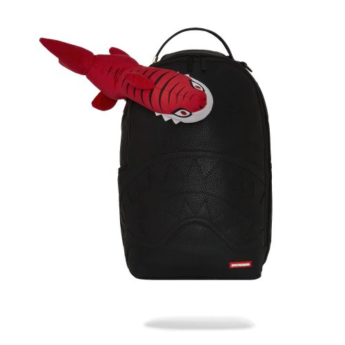 Batoh Sprayground Plush Shark Big Bite Backpack Black