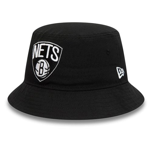 New Era NBA Brooklyn Nets Print Infill Black Bucket Hat Black