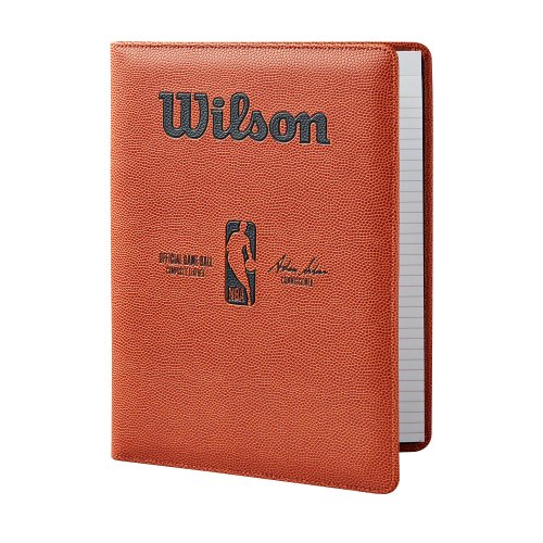 Wilson NBA Padfolio Brown Leather