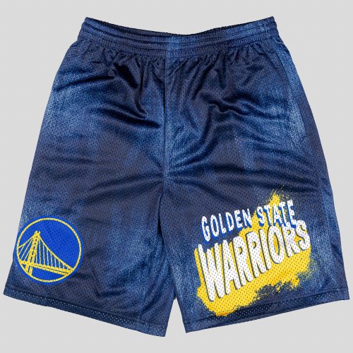 Outer Stuff Heating Up' Short Golden State Warriors Indigo