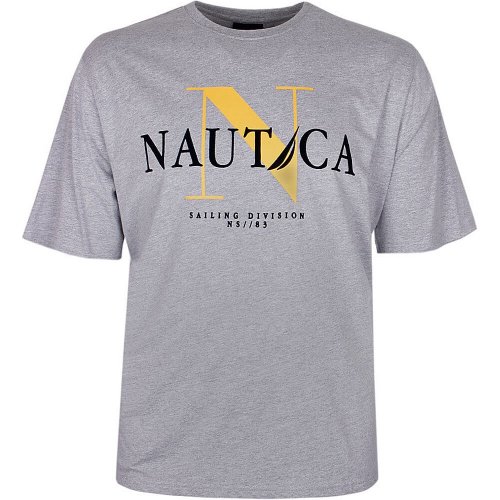 Nautica Novo T-Shirt Grey Marl