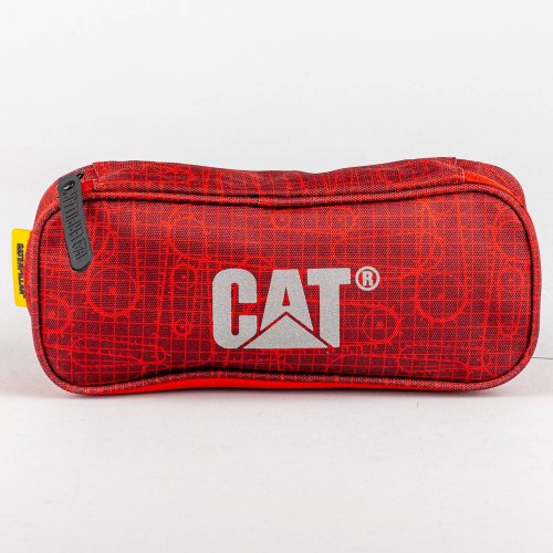 Peračník CAT Caterpillar Wellesley Wheel print bordový