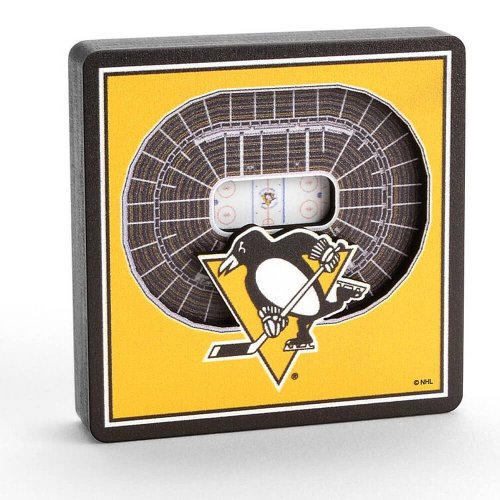 Youthefan Nhl 3D Stadiumview Magnet Pittsburgh Penguins (7Cm X 7Cm)