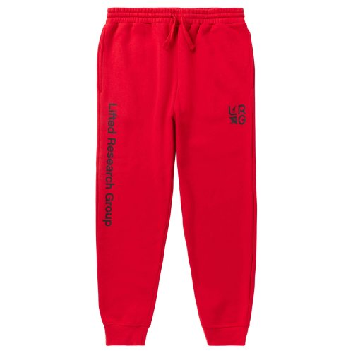 LRG STACKED MULTI LOGO JOGGER RED