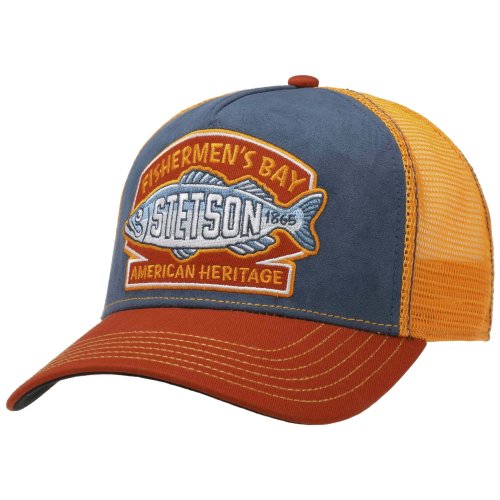 Stetson Trucker Cap Fishermen´s Bay blue/red