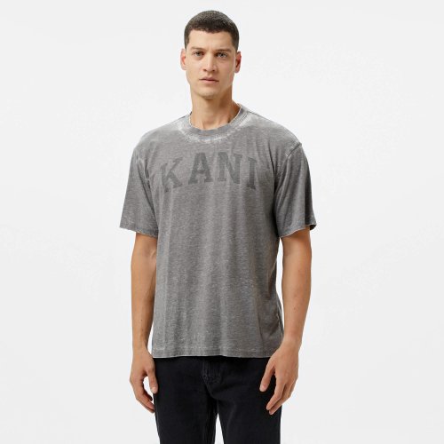 Karl Kani Serif Burnout Tee anthracite