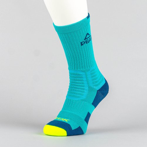 Basketbalové ponožky PEAK Basketball Socks tyrkysovo-zelené