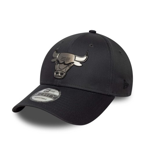 Šiltovka NEW ERA 940 NBA Metallic 9forty CHICAGO BULLS tmavošedá