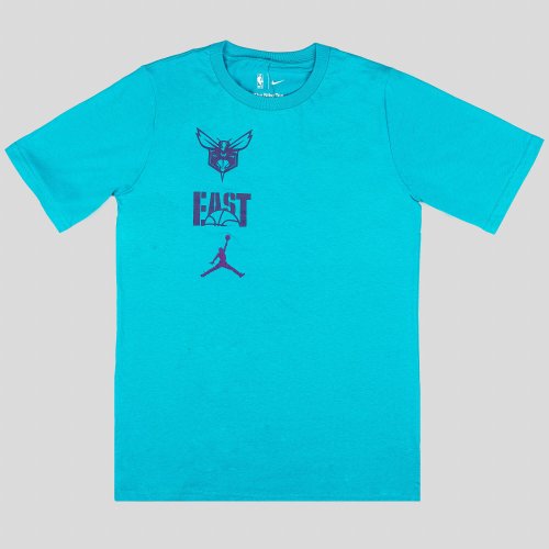 Nike Nk Essential Vs Block Tee Charlotte Hornets Turquoise
