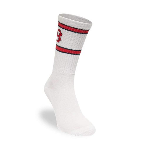 Ponožky NEW ERA Boston Red Sox MLB Premium White Socks biele