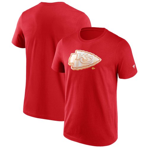 Fanatics NFL Chrome Graphic T-Shirt Kansas City Chiefs Athletic Red