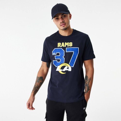 New Era LA Rams NFL Wordmark Navy T-Shirt