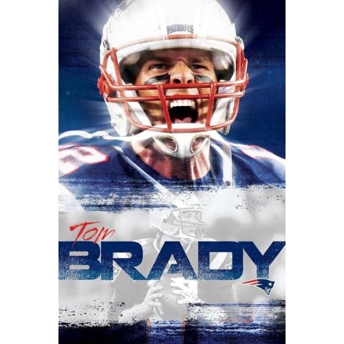 NFL Poster New England Patriots Tom Brady