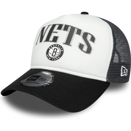 Šiltovka so sieťkou New Era 940 Brooklyn Nets NBA Retro Grey E-Frame Trucker Cap šedá