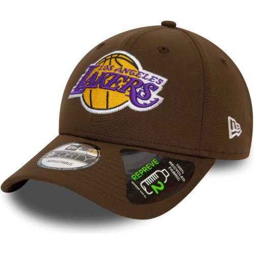 Šiltovka New Era 940 LA Lakers NBA Repreve® Brown 9FORTY Adjustable Cap hnedá