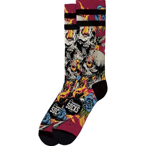 American Socks Fireball - Mid High Multicolor