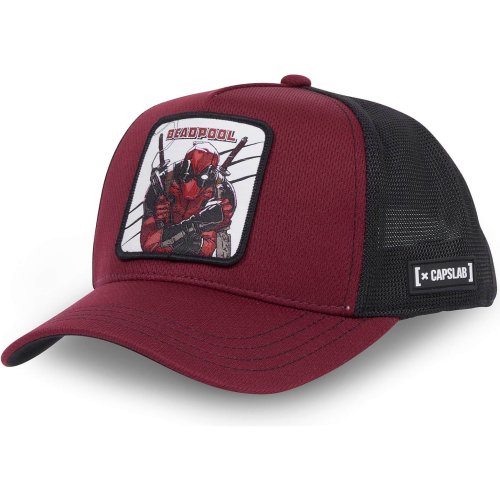 Capslab Marvel Trucker Deadpool Bordeaux