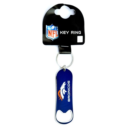 Forever Collectibles NFL Bottle Opener Keyring Denver Broncos