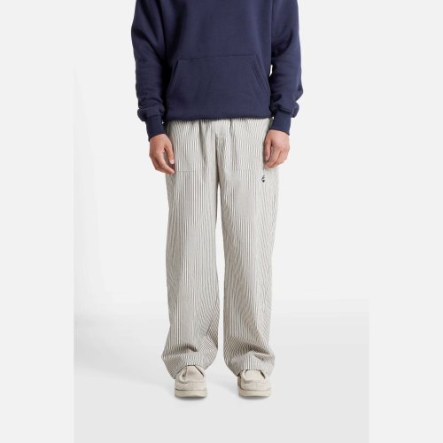 Sixth June Stripes Textured Pant Navy