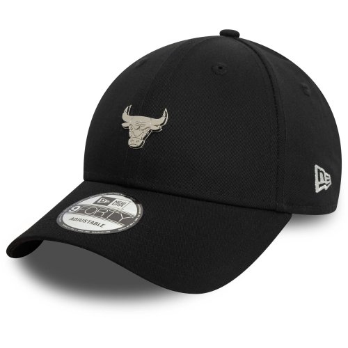 Šiltovka New Era 940 NBA Chicago Bulls Metallic Pin Black 9FORTY Adjustable Cap čierna