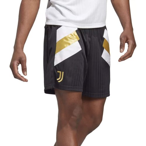 Adidas Men Juventus Turin Icon Shorts Black/White/Gold