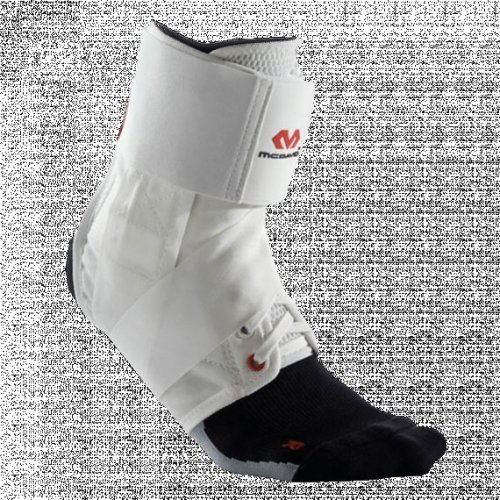 McDAVID Ankle Brace with Straps – Lightweight support [195] white