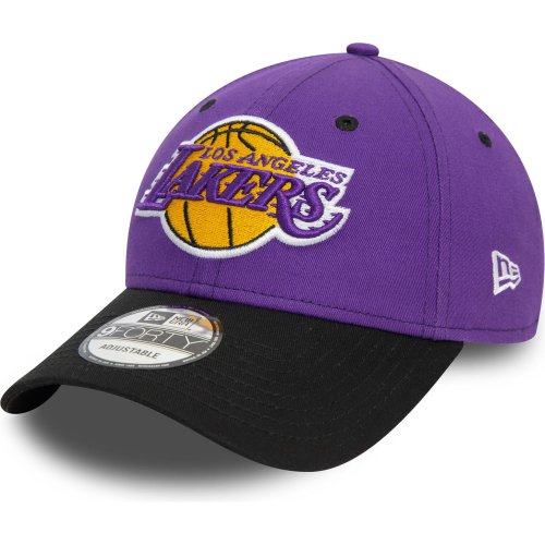 Šiltovka NEW ERA 940 NBA Side patch 9forty LOS ANGELES LAKERS fialová