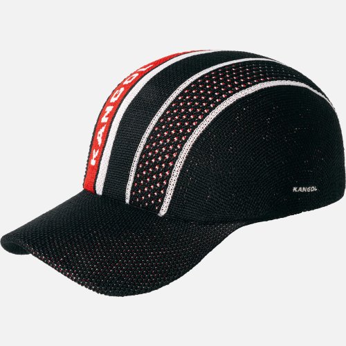 Šiltovka KANGOL® TROPIC GAME STRIPE SPACECAP čierna