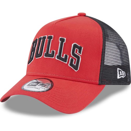 NEW ERA 940 NBA Af Trucker Chicago Bulls Team Script Black/Red