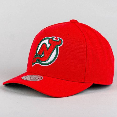 Šiltovka Mitchell & Ness New Jersey Devils Team Ground 2.0 Pro Snapback červená