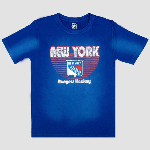 Outer Stuff Nhl Shore Thing Ss Tee New York Rangers Blue