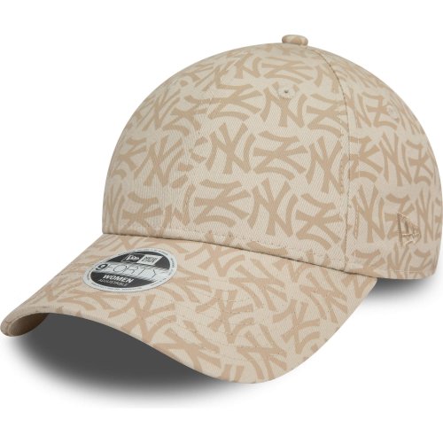 Dámska šiltovka New Era 940W MLB New York Yankees Womens Mono Light Beige 9FORTY Adjustable Cap svetlo béžová