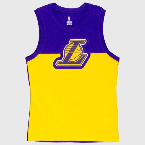 Outer Stuff Revitalize Tank Top Los Angeles Lakers Yellow/Purple