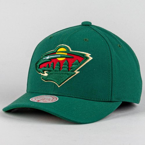 Šiltovka Mitchell & Ness NHL Minnesota Wild Team Ground 2.0 Pro Snapback zelená
