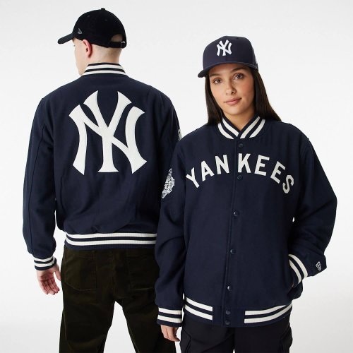 New Era New York Yankees MLB Navy Varsity Jacket