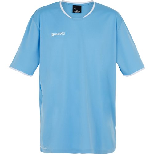 Spalding Move Shooting Shirt S/S SkyBlue/White