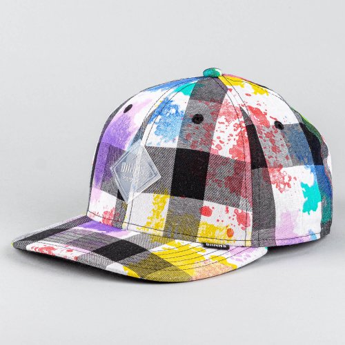 DJINN'S 6 Panel TrueFit Dirty Check Black/Multi