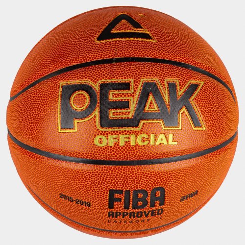 Peak Peak Official Microfiber Fiba Approved Indoor Match Ball Sz. 7 Brown