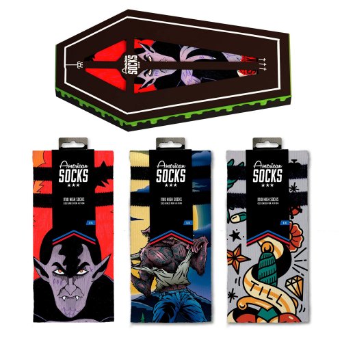 American Socks Coffin X Box