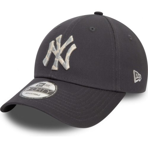 Šiltovka New Era 940 MLB New York Yankees Animal Infill Dark Grey 9FORTY Adjustable Cap tmavošedá