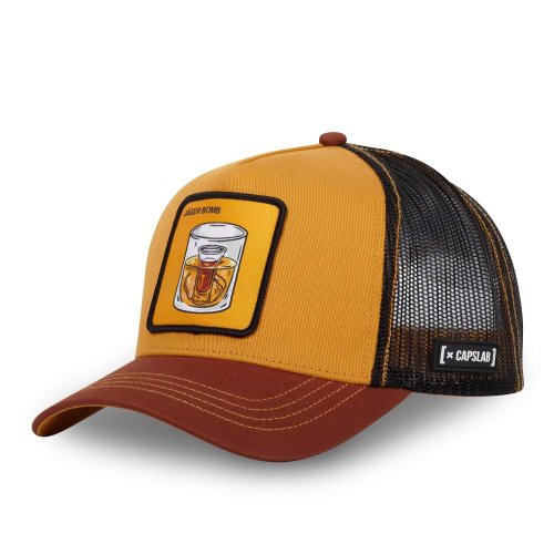 šiltovka CAPSLAB premium oranžová