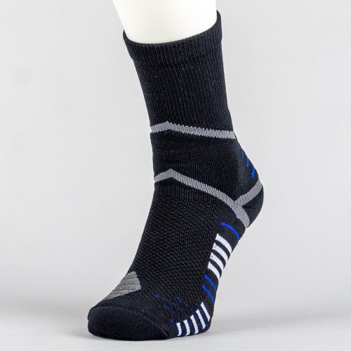 Basketbalové ponožky PEAK Basketball Socks čierno-sivé