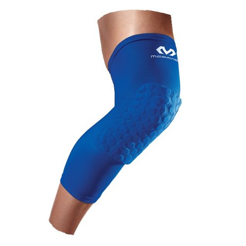 McDavid Hex Force HexPad Extended Leg Sleeves (chránič kolena - modrý)