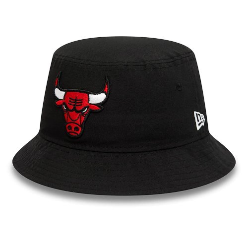 New Era NBA Chicago Bulls Print Infill Black Bucket Hat Black